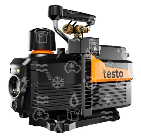 vývěva dvoustupňová TESTO 198 l/min, A2L/A3 - Bluetooth